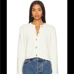 NWT Steve Madden S Ivory Knit Cardigan
